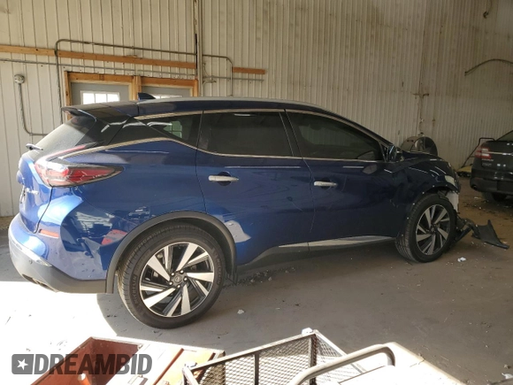 2022 Nissan Murano SL z VIN 5N1AZ2CS2NC107538, wystawiony jako Copart lot #48577815 z przebiegiem 35 174 mil mil oraz Szkoda całkowita • Salvage title. Historia ofert i sprzedaży dostępna na DreamBid. Obrazek 3.