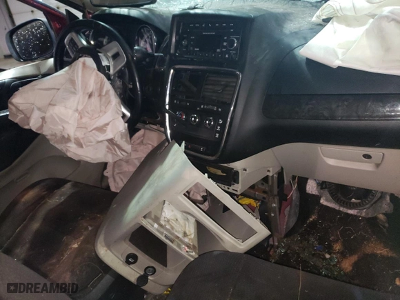 2014 Dodge Grand Caravan SE with VIN 2C4RDGBGXER174198, listed as a Copart auction lot 72676744 with 0 mi miles and Salvage Title. Bid and sale history available at carsss.com. Image 8.