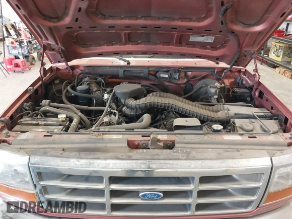1995 Ford F-150 with VIN 1FTEX14H1SKB10036, listed as a IAAI auction lot 41854007 with 1 mi miles. Bid and sale history available at carsss.com. Image 10.