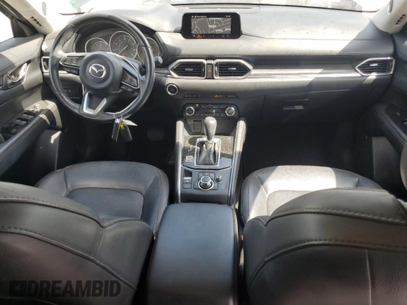 2018 Mazda CX-5 Grand Touring with VIN JM3KFADM1J1387297, listed as a Copart auction lot 60589625 with 92,283 mi miles and Non repairable. Bid and sale history available at DreamBid. Image 8.