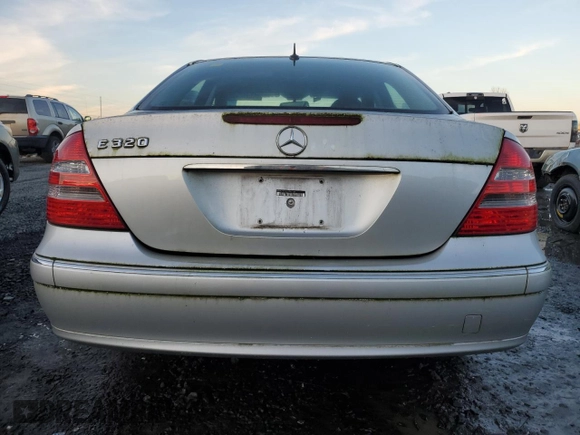 2003 Mercedes-Benz E 320 with VIN WDBUF65J53A367185, listed as a Copart auction lot 41401485 with 138,016 mi miles and Salvage Title. Bid and sale history available at carsss.com. Image 6.