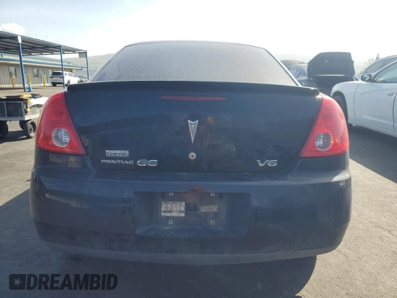 2008 Pontiac G6 with VIN 1G2ZG57N284158768, listed as a Copart auction lot 53101185 with 176,041 mi miles and Salvage title. Bid and sale history available at DreamBid. Image 6.