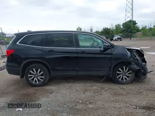 2020 Honda Pilot EX-L with VIN 5FNYF6H57LB059332, listed as a IAAI auction lot 42614422 with 110,279 mi miles and . Bid and sale history available at DreamBid. Image 13.