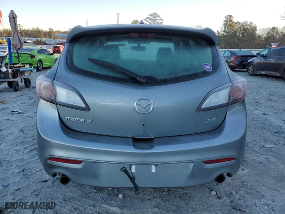 2010 Mazda Mazda3 s Sport with VIN JM1BL1H67A1317705, listed as a Copart auction lot 89244465 with 184,081 mi miles and Salvage Title. Bid and sale history available at carsss.com. Image 6.