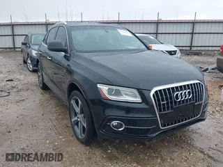 2015 Audi Q5 Premium Plus with VIN WA1DGAFP7FA008259, listed as a IAAI auction lot 41461670 with 127,986 mi miles. Bid and sale history available at carsss.com. Image 1.