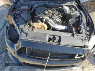 2015 Ford Mustang V6 with VIN 1FA6P8AM4F5347922, listed as a Copart auction lot 57309245 with 163,871 mi miles and Salvage title. Bid and sale history available at DreamBid. Image 11.