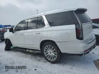 2024 Cadillac Escalade 4WD Premium Luxury with VIN 1GYS4BKL3RR137226, listed as a Copart auction lot 46298915 with 14,657 mi miles and Clean title. Bid and sale history available at DreamBid. Image 2.