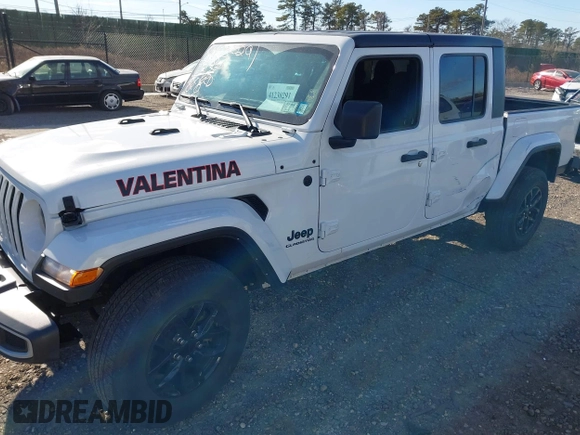2022 Jeep Gladiator Willys with VIN 1C6HJTAG1NL117631, listed as a IAAI auction lot 41230291 with 33,463 mi miles and . Bid and sale history available at DreamBid. Image 6.