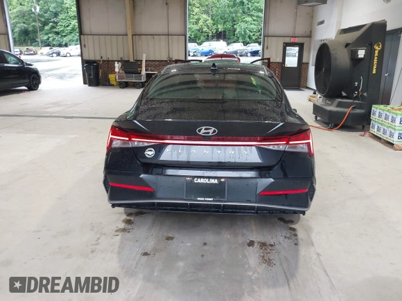 2024 Hyundai Elantra SEL with VIN KMHLS4DGXRU647500, listed as a IAAI auction lot 42337385 with 36,110 mi miles and . Bid and sale history available at DreamBid. Image 16.