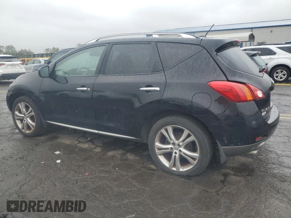 2009 Nissan Murano LE with VIN JN8AZ18WX9W160393, listed as a Copart auction lot 73369344 with 167,721 mi miles and Salvage Title. Bid and sale history available at carsss.com. Image 2.