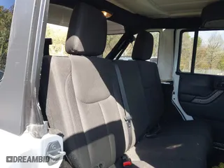 2017 Jeep Wrangler Unlimited Sport with VIN 1C4BJWDG6HL586200, listed as a IAAI auction lot 41723891 with 125,291 mi miles. Bid and sale history available at carsss.com. Image 8.