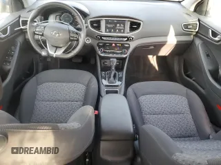 2017 Hyundai Ioniq SEL z VIN KMHC75LC0HU054572, wystawiony jako Copart lot #55042605 z przebiegiem 62 371 mil mil oraz Szkoda całkowita • Salvage title. Historia ofert i sprzedaży dostępna na DreamBid. Obrazek 8.