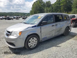 2019 Dodge Grand Caravan SE with VIN 2C4RDGBG1KR585873, listed as a Copart auction lot 66977024 with 281,309 mi miles and Salvage Title. Bid and sale history available at DreamBid. Image 1.