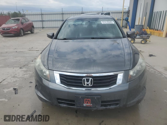 2010 Honda Accord EX z VIN 1HGCP2F73AA035038, wystawiony jako Copart lot #57418345 z przebiegiem 110 554 mil mil oraz Szkoda całkowita • Salvage title. Historia ofert i sprzedaży dostępna na DreamBid. Obrazek 5.