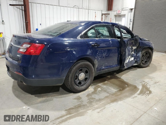 2017 Ford Police Interceptor with VIN 1FAHP2MK8HG103116, listed as a Copart auction lot 41881775 with 148,709 mi miles and Salvage title. Bid and sale history available at DreamBid. Image 3.