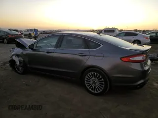 2014 Ford Fusion Titanium with VIN 3FA6P0K9XER367549, listed as a Copart auction lot 85566204 with 117,243 mi miles and Salvage Title. Bid and sale history available at DreamBid. Image 2.