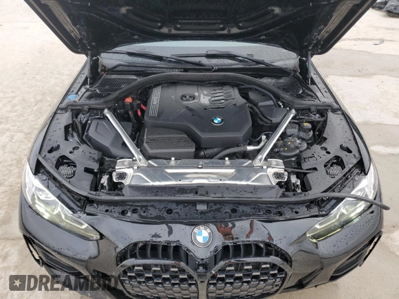 2021 BMW 4 Series 430i with VIN WBA53AP09MCF95380, listed as a Copart auction lot 70993314 with 36,380 mi miles and Salvage Title. Bid and sale history available at DreamBid. Image 11.