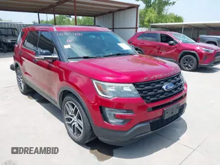 2016 Ford Explorer Sport z VIN 1FM5K8GT9GGD12474, wystawiony jako IAAI lot #42337684 z przebiegiem 114 471 mil mil oraz . Historia ofert i sprzedaży dostępna na DreamBid. Obrazek 1.