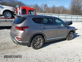 2019 Hyundai Santa Fe SE z VIN 5NMS23AD9KH023222, wystawiony jako Copart lot #86827124 z przebiegiem 129 726 mil mil oraz Szkoda całkowita • Salvage title. Historia ofert i sprzedaży dostępna na DreamBid. Obrazek 3.