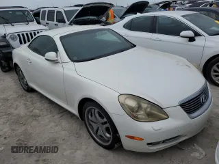 2006 Lexus SC 430 with VIN JTHFN48Y969002457, listed as a Copart auction lot 76567494 with Not Provided miles and Salvage Title. Bid and sale history available at DreamBid. Image 4.