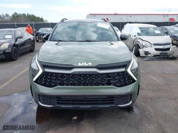 2023 Kia Sportage X-Line with VIN 5XYK6CAF3PG041528, listed as a IAAI auction lot 41532961 with 16,131 mi miles. Bid and sale history available at carsss.com. Image 12.