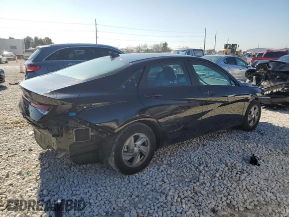 2024 Hyundai Elantra SE with VIN KMHLL4DG4RU696849, listed as a Copart auction lot 85215944 with 13,650 mi miles and Clean title. Bid and sale history available at DreamBid. Image 3.