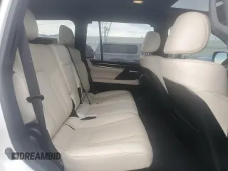 2020 Lexus LX with VIN JTJDY7AX2L4324141, listed as a Copart auction lot 40421224 with 43,760 mi miles. Bid and sale history available at carsss.com. Image 11.