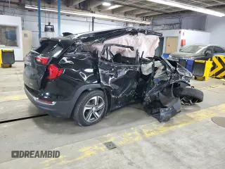 2020 GMC Terrain SLT z VIN 3GKALVEV1LL249562, wystawiony jako Copart lot #60432695 z przebiegiem Nie podano mil oraz Szkoda całkowita • Salvage title. Historia ofert i sprzedaży dostępna na DreamBid. Obrazek 3.