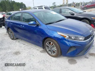 2024 Kia Forte LXS with VIN 3KPF24AD9RE807621, listed as a IAAI auction lot 41839722 with 42,027 mi miles. Bid and sale history available at carsss.com. Image 1.