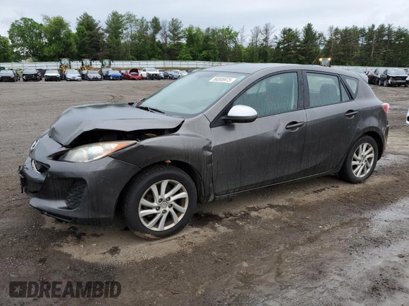 2012 Mazda 3 i Touring z VIN JM1BL1L82C1684247, wystawiony jako Copart lot #56695975 z przebiegiem 229 778 mil mil oraz Szkoda całkowita • Salvage title. Historia ofert i sprzedaży dostępna na DreamBid. Obrazek 1.