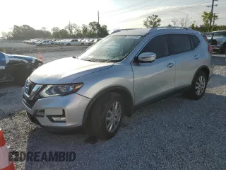 2017 Nissan Rogue SV with VIN KNMAT2MT3HP549562, listed as a Copart auction lot 51967875 with 97,301 mi miles and Salvage Title. Bid and sale history available at carsss.com. Image 1.