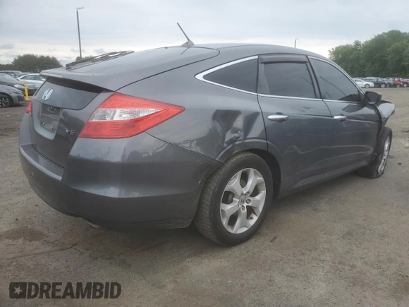 2012 Honda Crosstour EX-L z VIN 5J6TF1H5XCL001140, wystawiony jako Copart lot #58998445 z przebiegiem 244 410 mil mil oraz Szkoda całkowita • Salvage title. Historia ofert i sprzedaży dostępna na DreamBid. Obrazek 3.