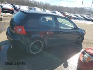 2006 Volkswagen Rabbit with VIN WVWAR71K46W202025, listed as a Copart auction lot 88901385 with 126,436 mi miles and Salvage Title. Bid and sale history available at carsss.com. Image 3.