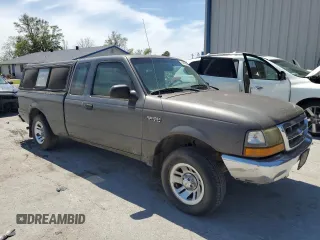 1999 Ford Ranger XL with VIN 1FTYR14VXXPA68148, listed as a Copart auction lot 51490594 with 166,889 mi miles and Salvage Title. Bid and sale history available at carsss.com. Image 4.