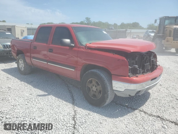 2006 Chevrolet Silverado 1500 LT1 with VIN 2GCEC13T861168586, listed as a Copart auction lot 53682195 with 189,665 mi miles and Salvage Title. Bid and sale history available at DreamBid. Image 4.