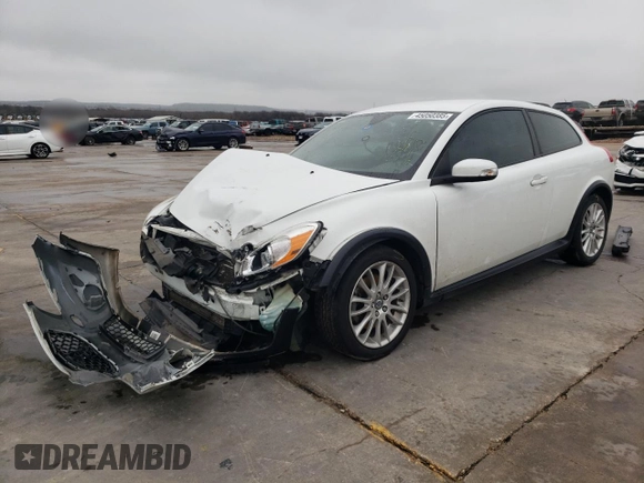 2012 Volvo C30 with VIN YV1672MK4C2274561, listed as a Copart auction lot 45050385 with Not Provided miles and Salvage Title. Bid and sale history available at DreamBid. Image 1.