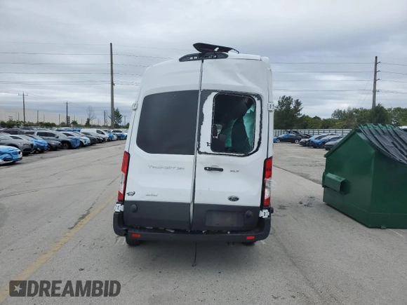 2019 Ford Transit Passenger XL with VIN 1FBAX2XG1KKA14113, listed as a Copart auction lot 41921515 with 66,012 mi miles and Non Repairable. Bid and sale history available at carsss.com. Image 6.