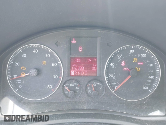2009 Volkswagen Jetta SE with VIN 3VWRZ71KX9M039028, listed as a IAAI auction lot 42571072 with 112,389 mi miles and . Bid and sale history available at DreamBid. Image 7.