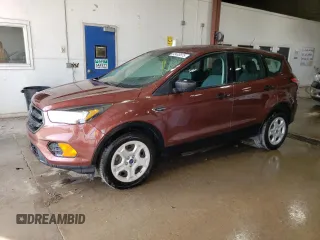 2018 Ford Escape S with VIN 1FMCU0F74JUB04521, listed as a Copart auction lot 52403875 with 67,526 mi miles and Salvage Title. Bid and sale history available at carsss.com. Image 1.