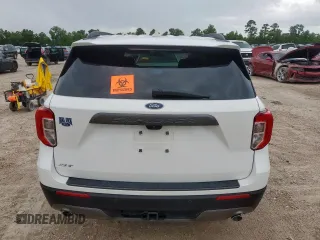 2023 Ford Explorer XLT with VIN 1FMSK7DH9PGA46662, listed as a Copart auction lot 59389215 with 27,382 mi miles and Salvage title. Bid and sale history available at DreamBid. Image 6.