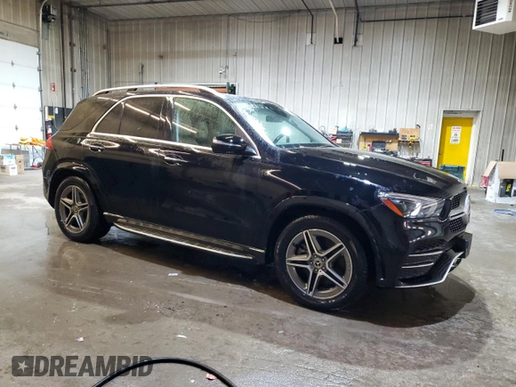 2021 Mercedes-Benz GLE 450 with VIN 4JGFB5KB7MA505318, listed as a Copart auction lot 47925135 with 31,468 mi miles and Salvage title. Bid and sale history available at DreamBid. Image 4.