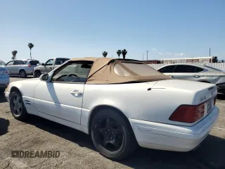 1999 Mercedes-Benz SL 500 z VIN WDBFA68F6XF182294, wystawiony jako Copart lot #57094475 z przebiegiem Nie podano mil oraz Czysty tytuł • Clean title. Historia ofert i sprzedaży dostępna na DreamBid. Obrazek 2.