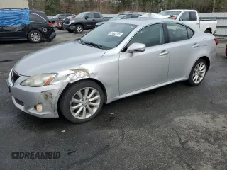 2010 Lexus IS with VIN JTHCF5C26A5043749, listed as a Copart auction lot 51842205 with 175,930 mi miles and Salvage Title. Bid and sale history available at carsss.com. Image 1.