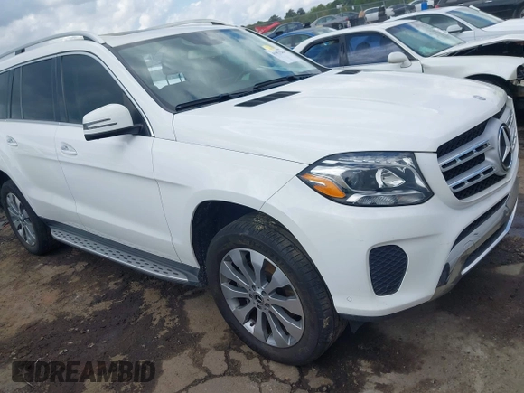 2017 Mercedes-Benz GLS 450 z VIN 4JGDF6EE8HA946436, wystawiony jako IAAI lot #41953284 z przebiegiem 82 528 mil mil oraz . Historia ofert i sprzedaży dostępna na DreamBid. Obrazek 1.