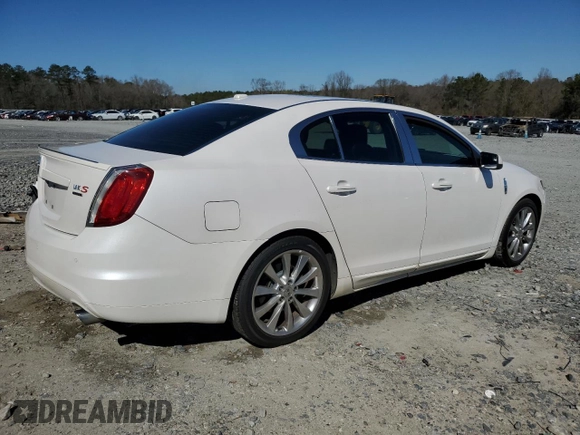 2011 Lincoln MKS EcoBoost with VIN 1LNHL9FT7BG611097, listed as a Copart auction lot 48180885 with 140,262 mi miles and Salvage title. Bid and sale history available at DreamBid. Image 3.