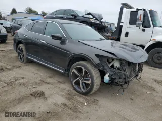2013 Honda Crosstour EX with VIN 5J6TF3H31DL001359, listed as a Copart auction lot 85476124 with 102,423 mi miles and Salvage Title. Bid and sale history available at carsss.com. Image 4.