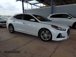 2018 Hyundai Sonata Sport with VIN 5NPE34AF7JH602261, listed as a Copart auction lot 50429745 with 127,934 mi miles and Salvage Title. Bid and sale history available at carsss.com. Image 4.