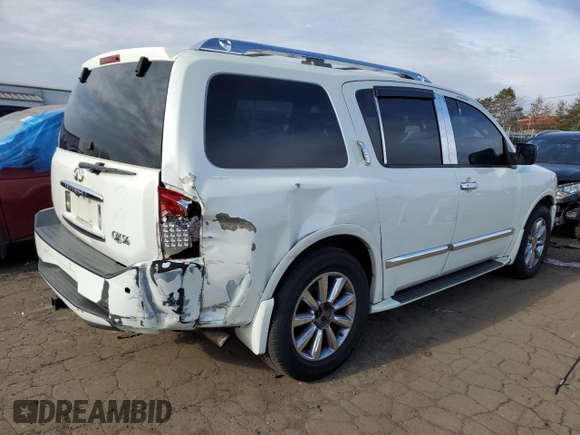 2009 Infiniti QX56 with VIN 5N3AA08C29N904077, listed as a Copart auction lot 88919145 with 0 mi miles and Salvage Title. Bid and sale history available at carsss.com. Image 3.