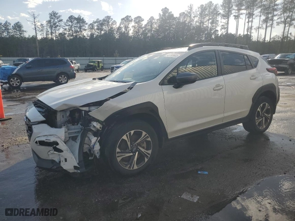 2024 Subaru Crosstrek Premium with VIN JF2GUADC5RH200403, listed as a Copart auction lot 49703685 with 21,895 mi miles and Salvage Title. Bid and sale history available at carsss.com. Image 1.