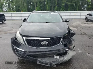 2016 Kia Sportage EX with VIN KNDPCCAC1G7807242, listed as a Copart auction lot 56245505 with 157,443 mi miles and Salvage title. Bid and sale history available at DreamBid. Image 5.